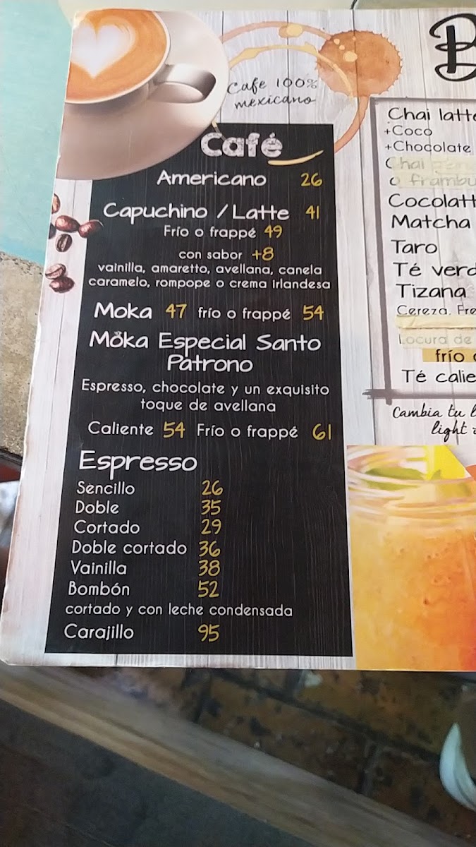 Santo Patrono Menu - Image 3